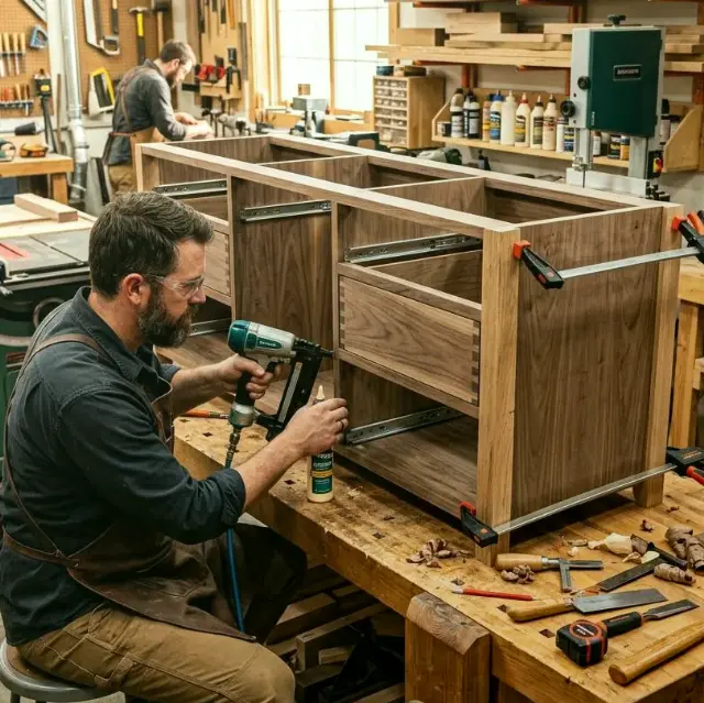 Reed Punt — Antiker Schrank restauriert